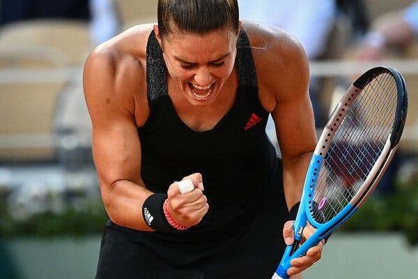 french tennis female players