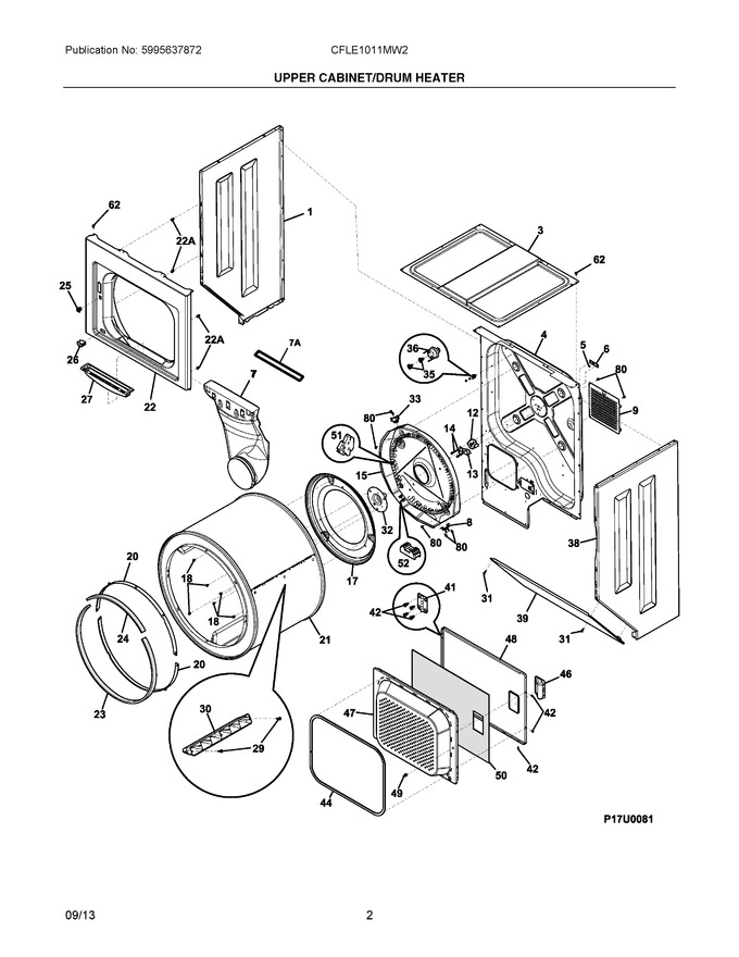 frigidaire dryer parts