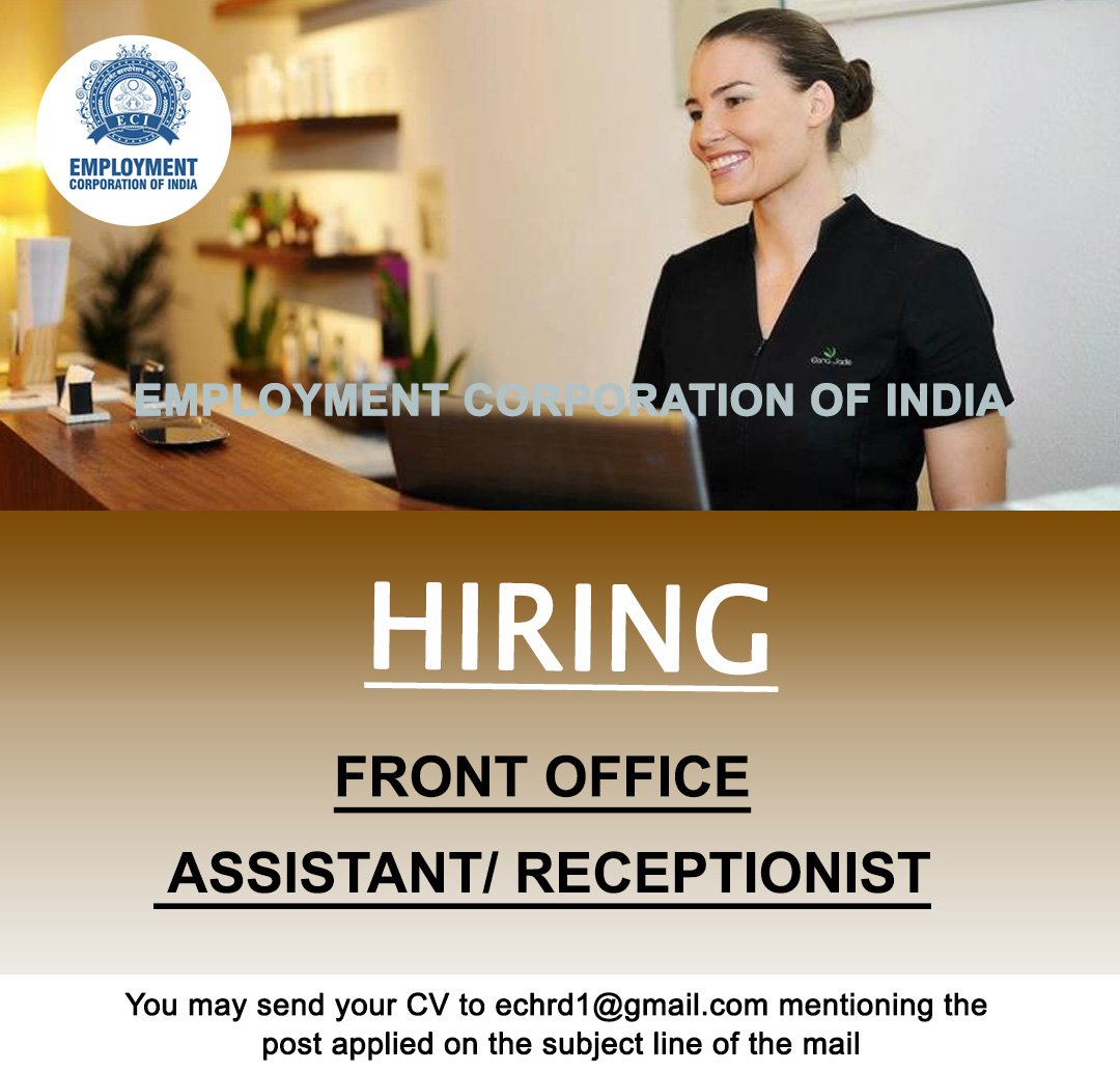 front office salary in india