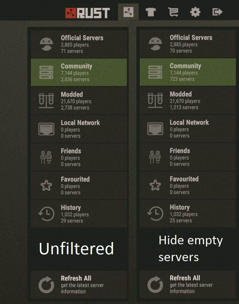 funny rust servers