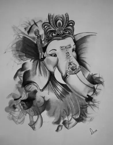 ganpati sketch