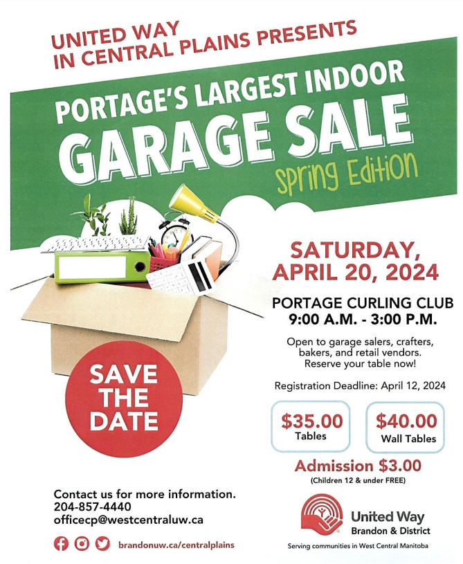 garage sales portage la prairie