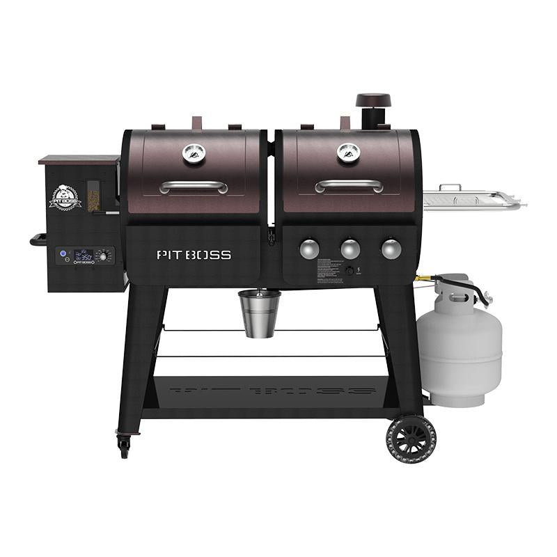 gas and pellet grill combo