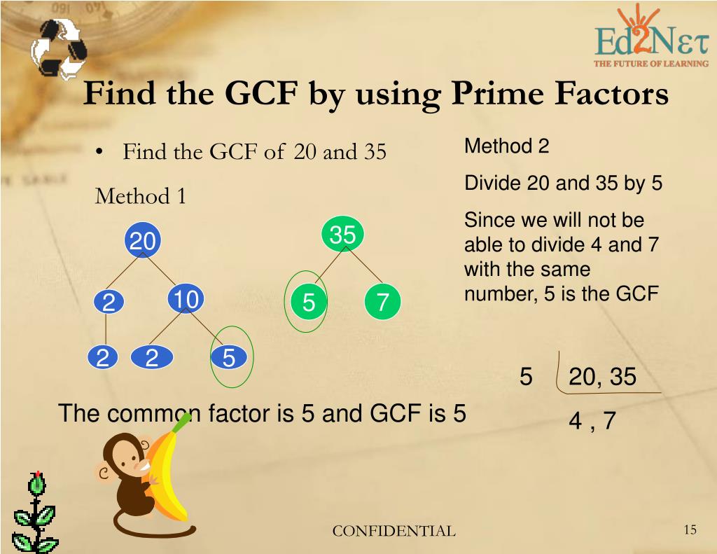 gcf of 35 and 20