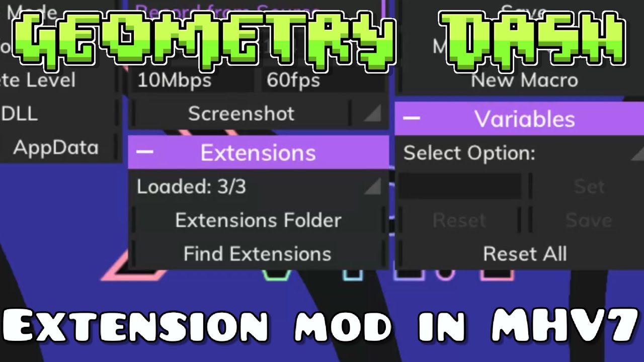 geometry dash extension