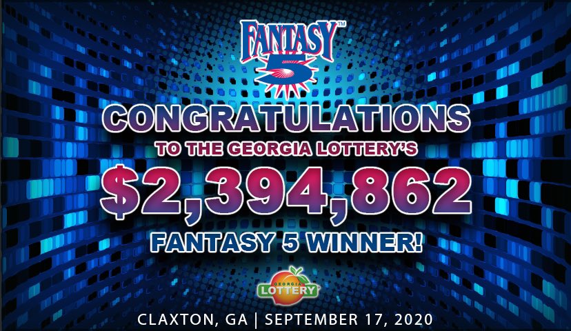 georgia fantasy 5 winning numbers