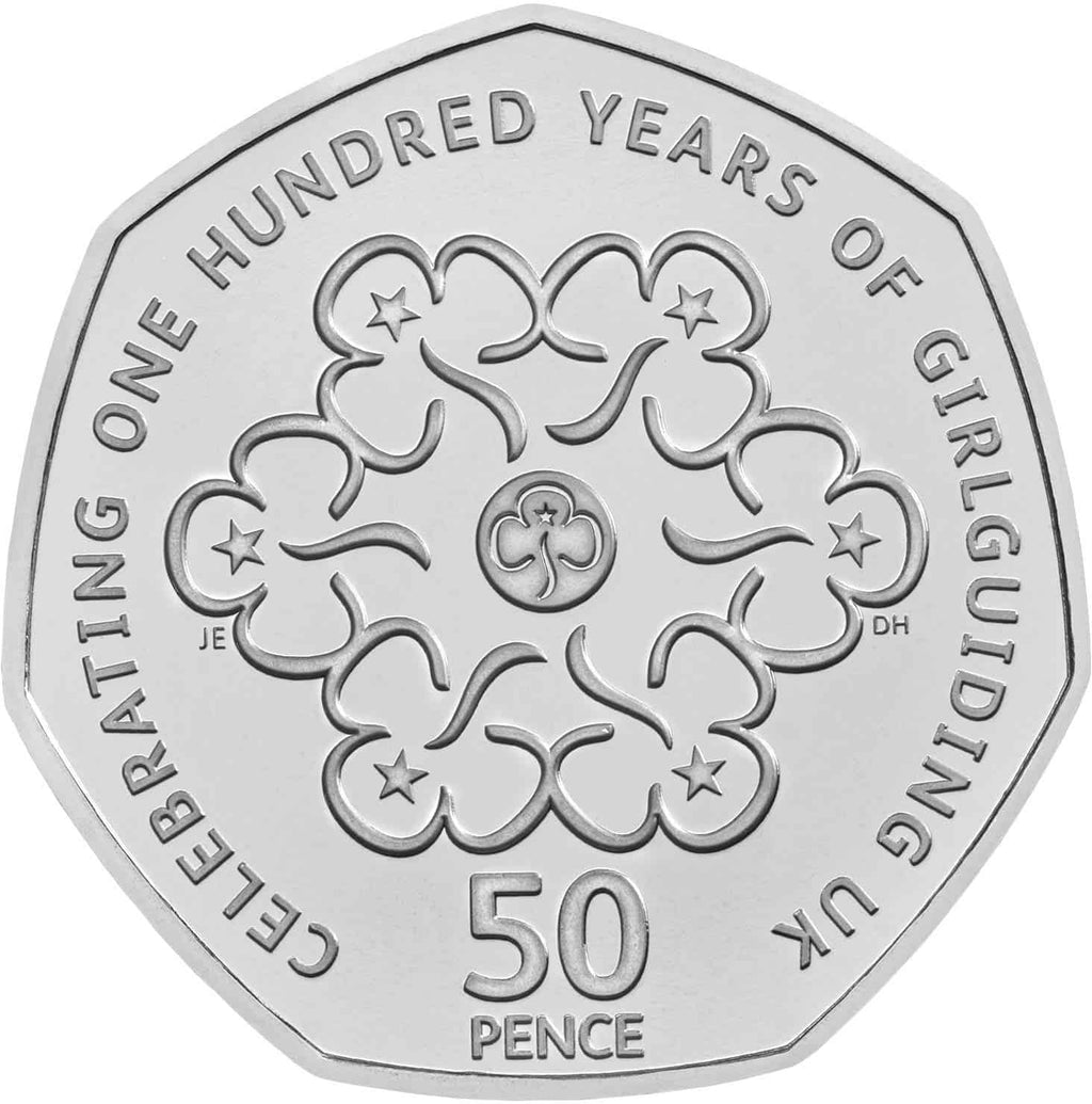 girlguiding uk 50p