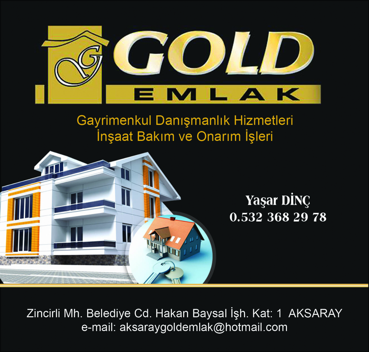 gold emlak aksaray