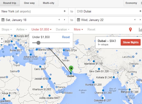 google flights