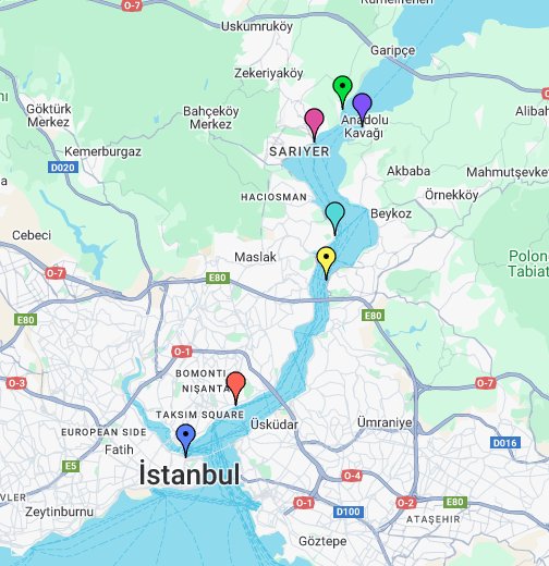 google maps istanbul turkey