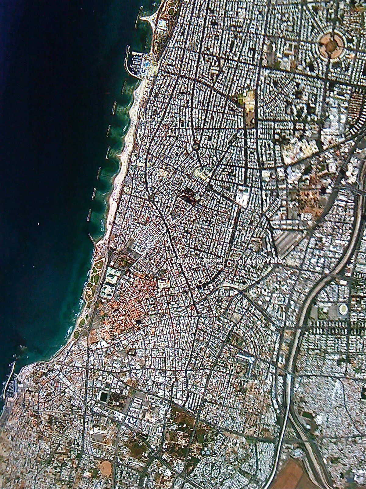 google maps tel aviv