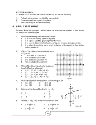 grade 8 math module teachers guide