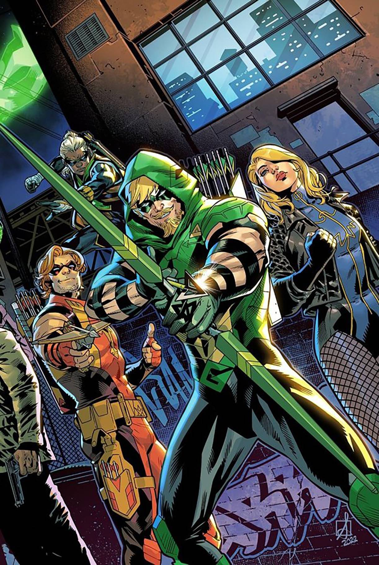 green arrow comic characters