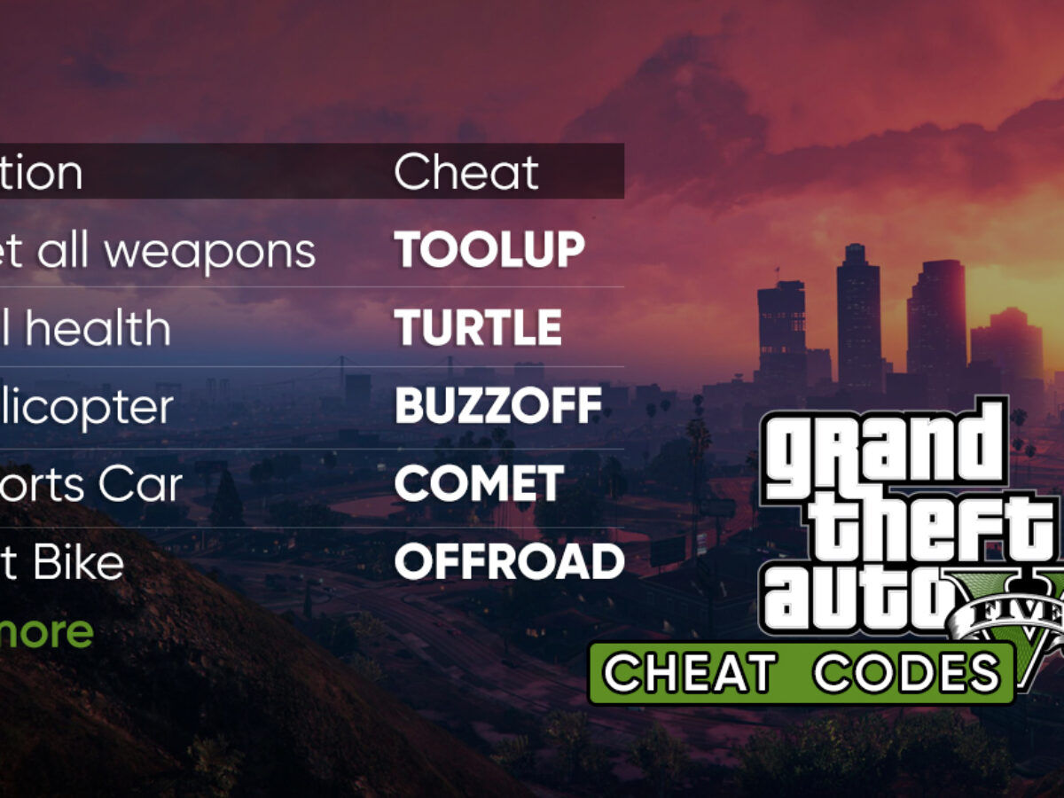 gta 5 cheets