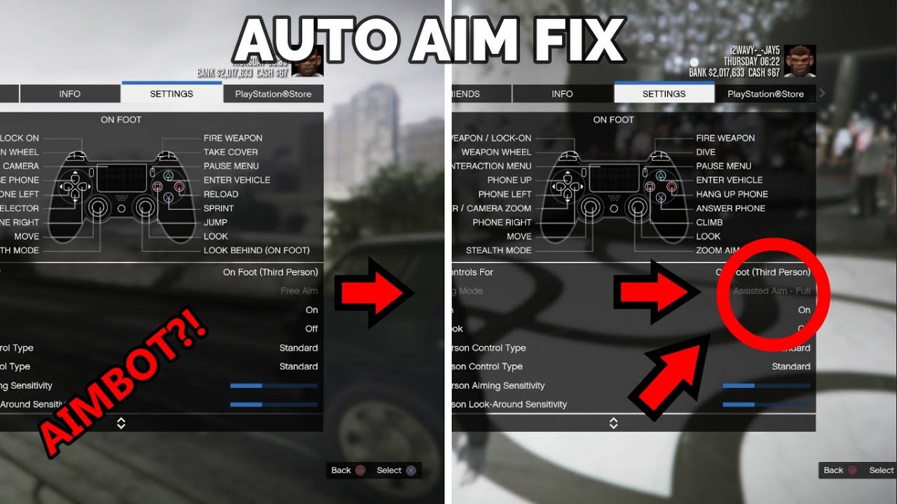 gta 5 free aim assisted