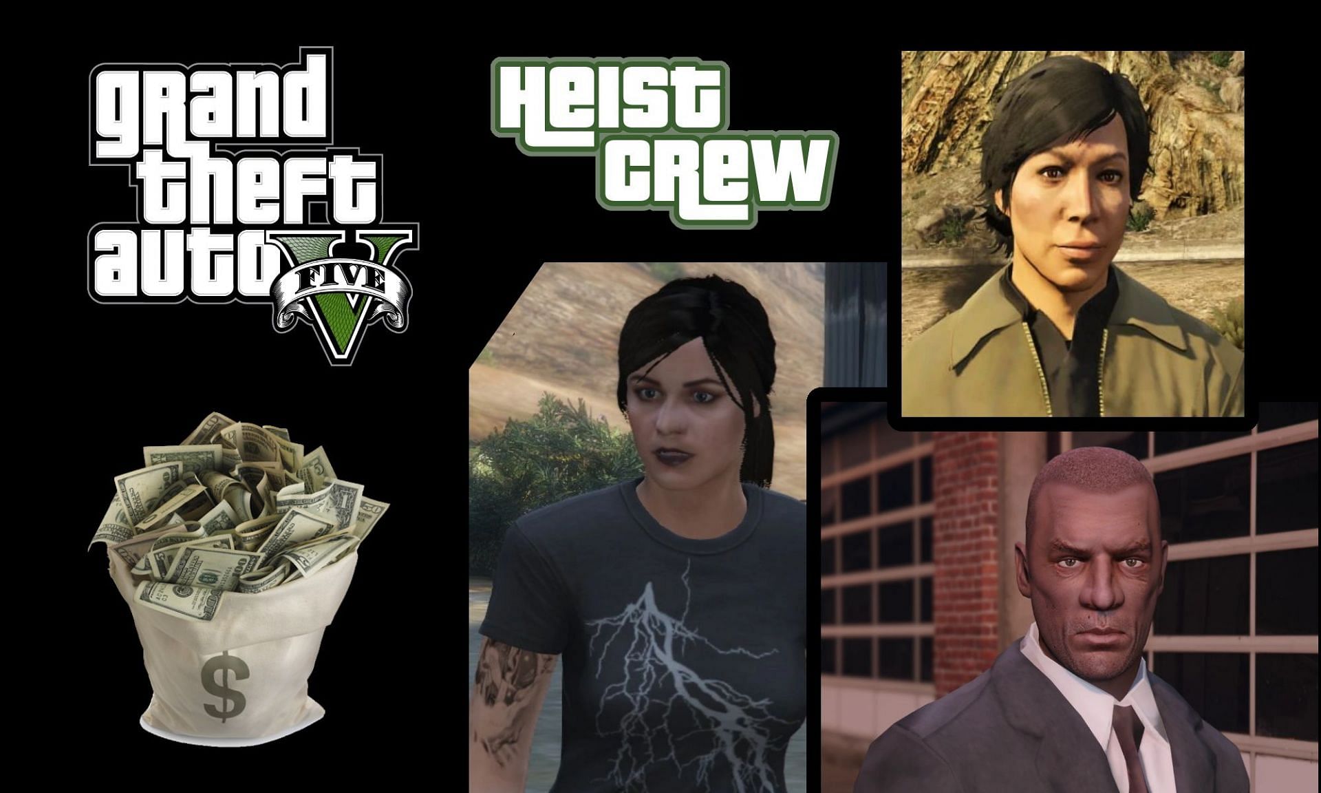 gta 5 online heist crew