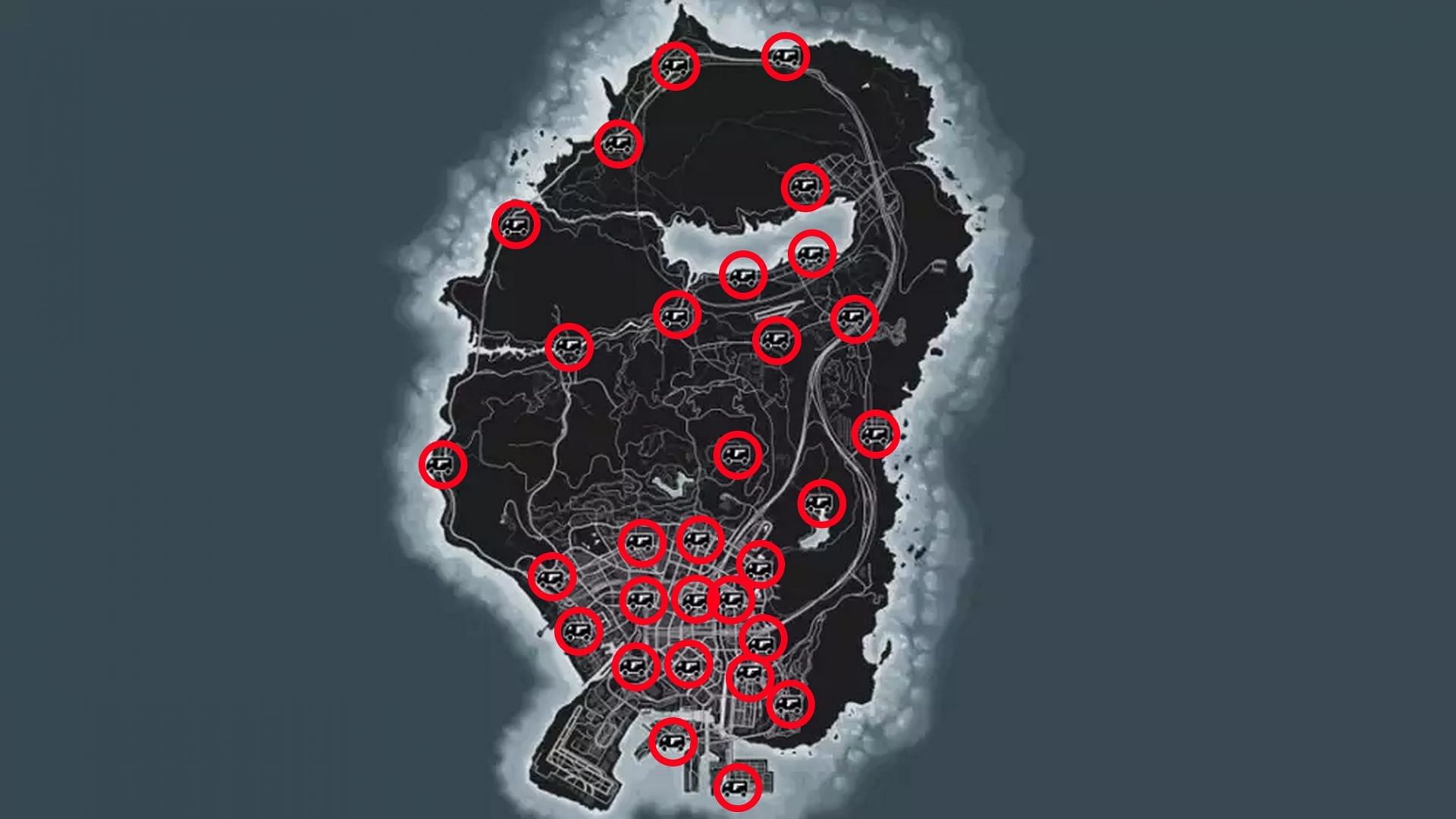 gta online gun van location