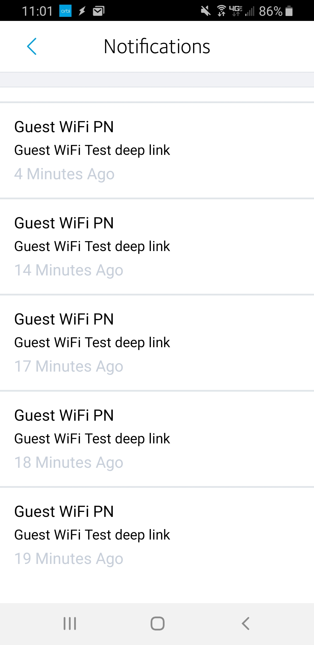 guest wifi test deep link