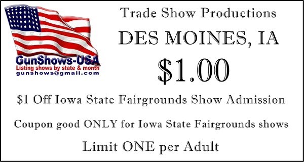 gun show in des moines iowa