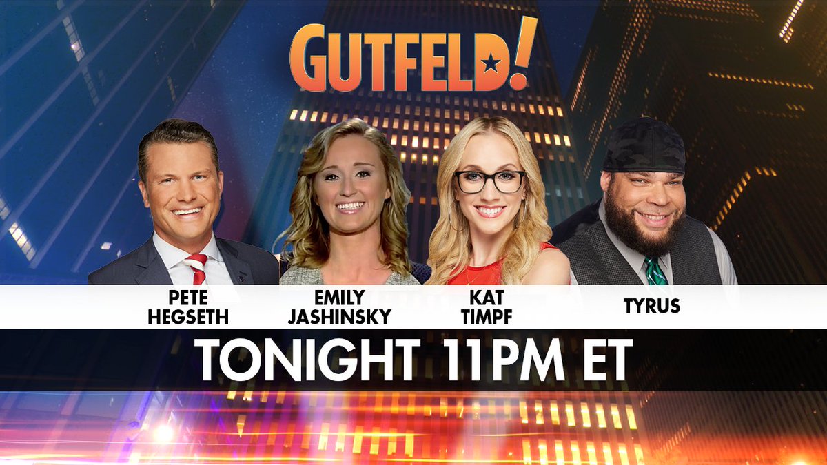 gutfeld guests tonight