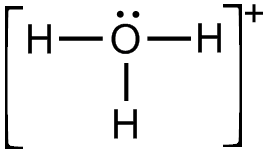 h3o lewis structure