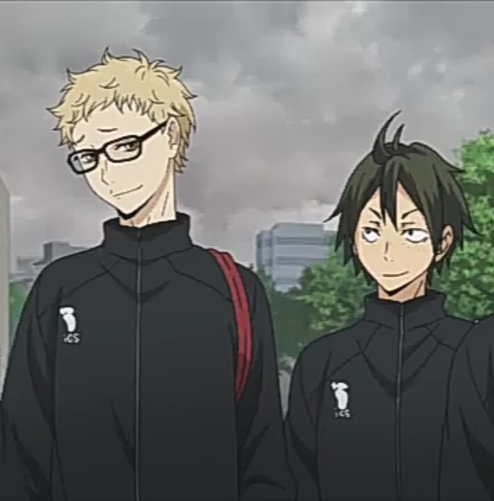 haikyuu tsukishima x yamaguchi