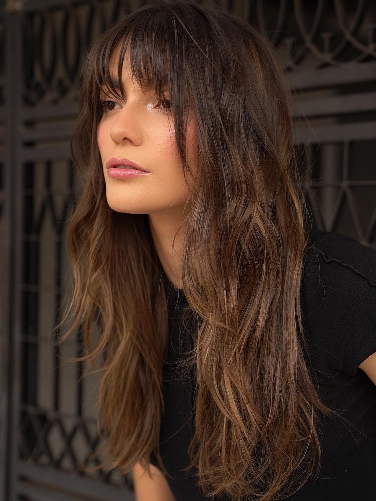 haircuts with bangs and layers