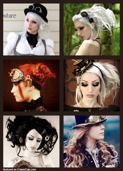 hairstyles for steampunk