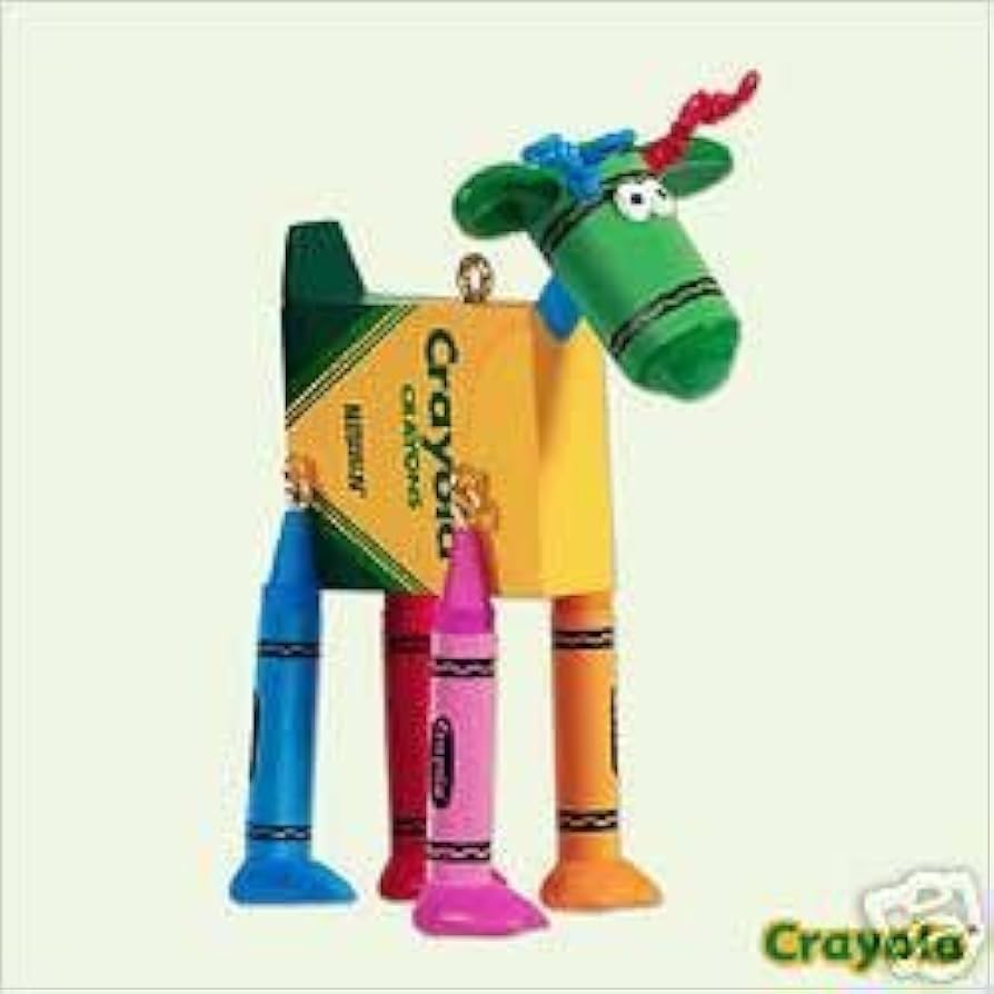 hallmark crayola ornaments