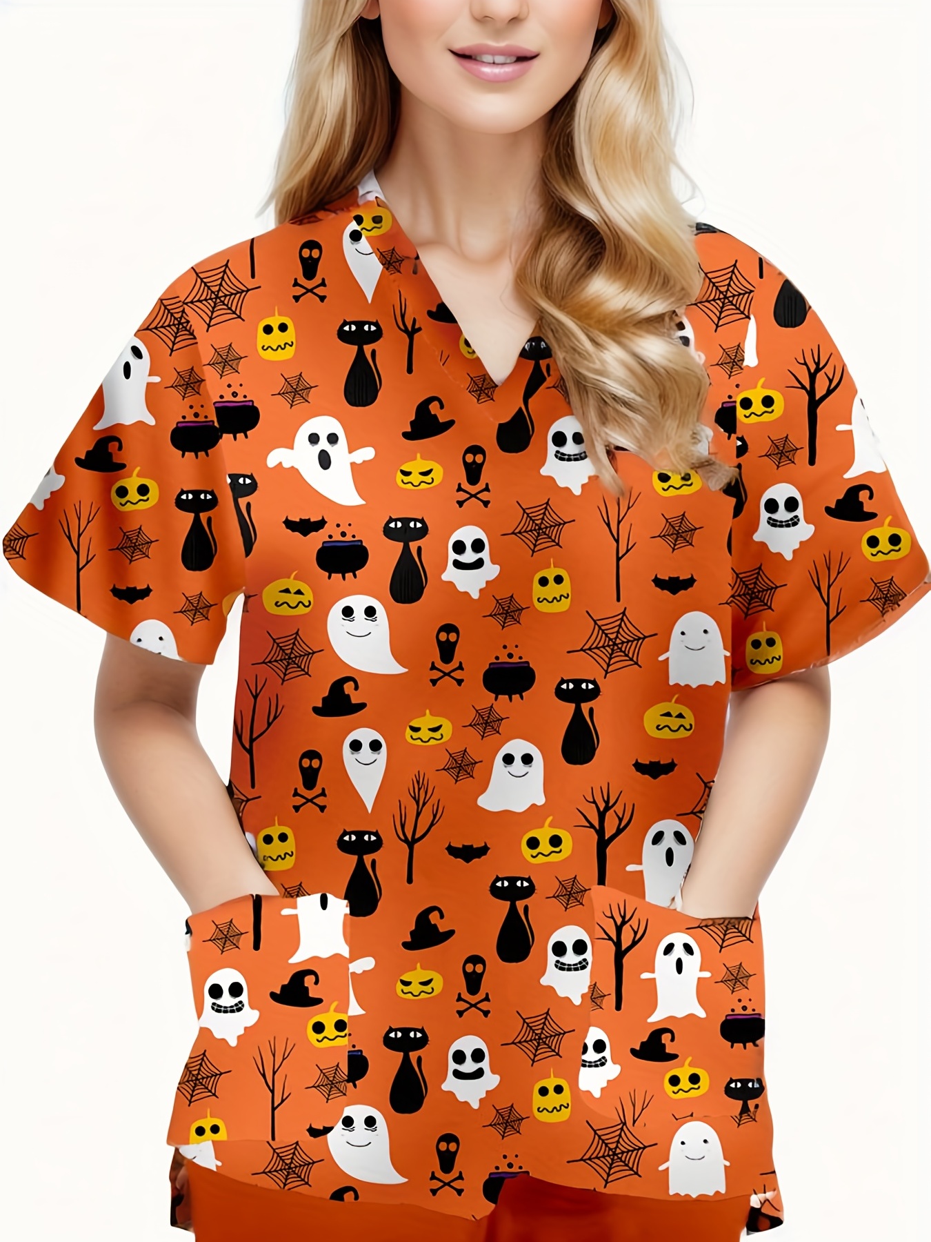 halloween scrubs