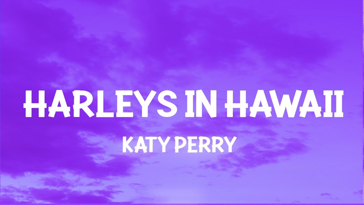 harleys in hawaii lyrics