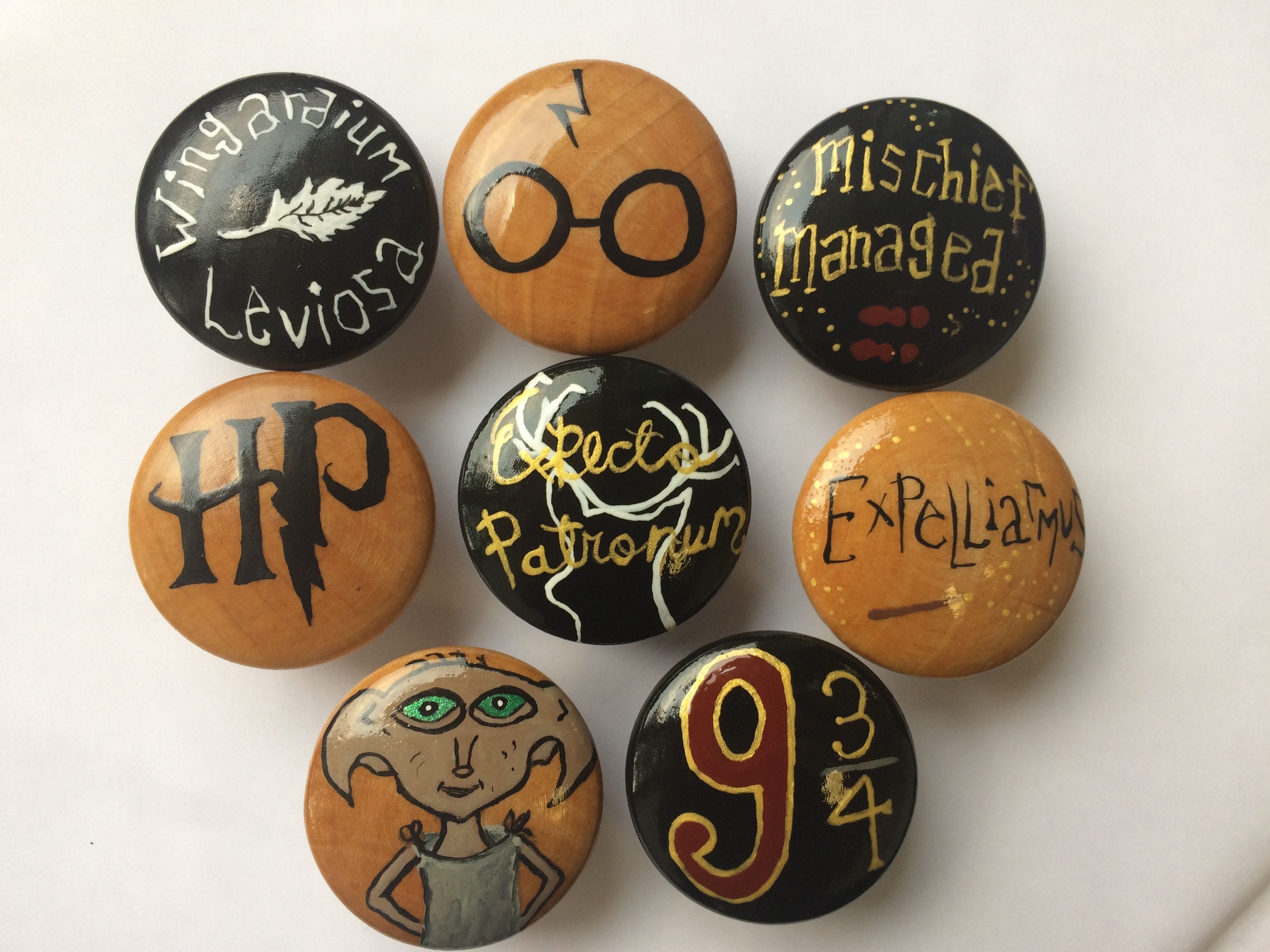 harry potter drawer pulls