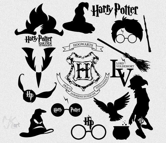 harry potter silueta