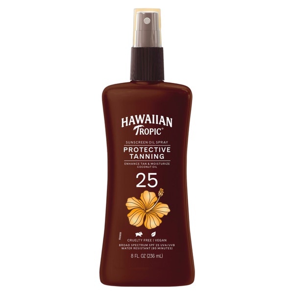 hawaiian tropic protective dry oil continuous spray