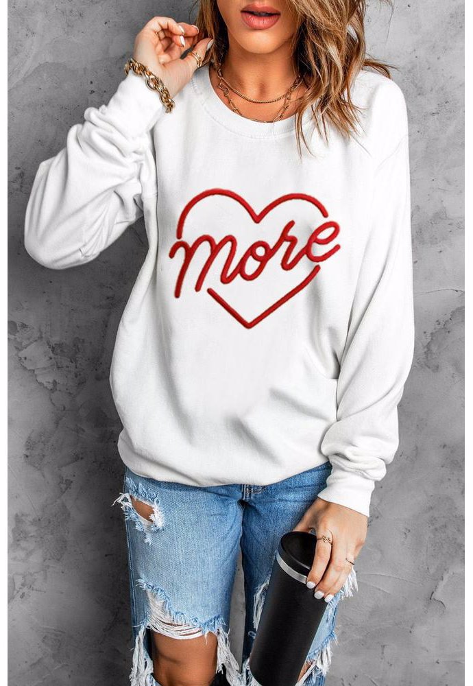 hearts and more pullover