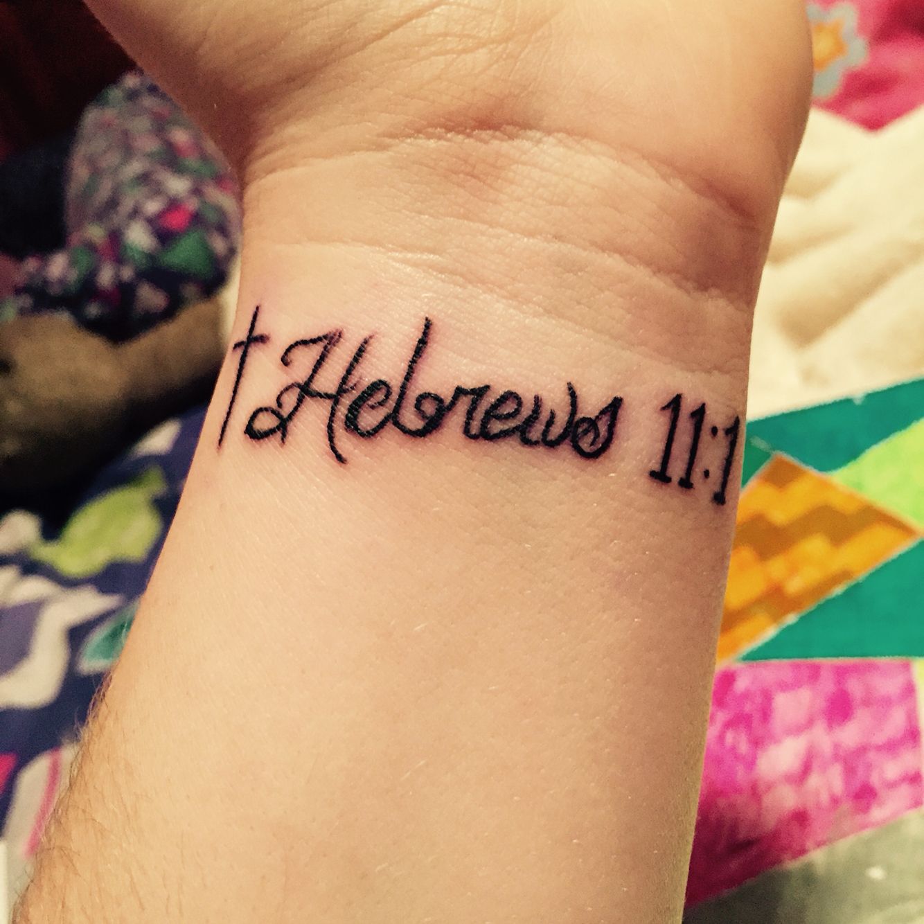 hebrews 11 1 tattoo