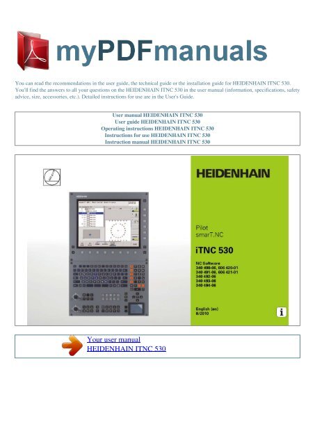 heidenhain pdf