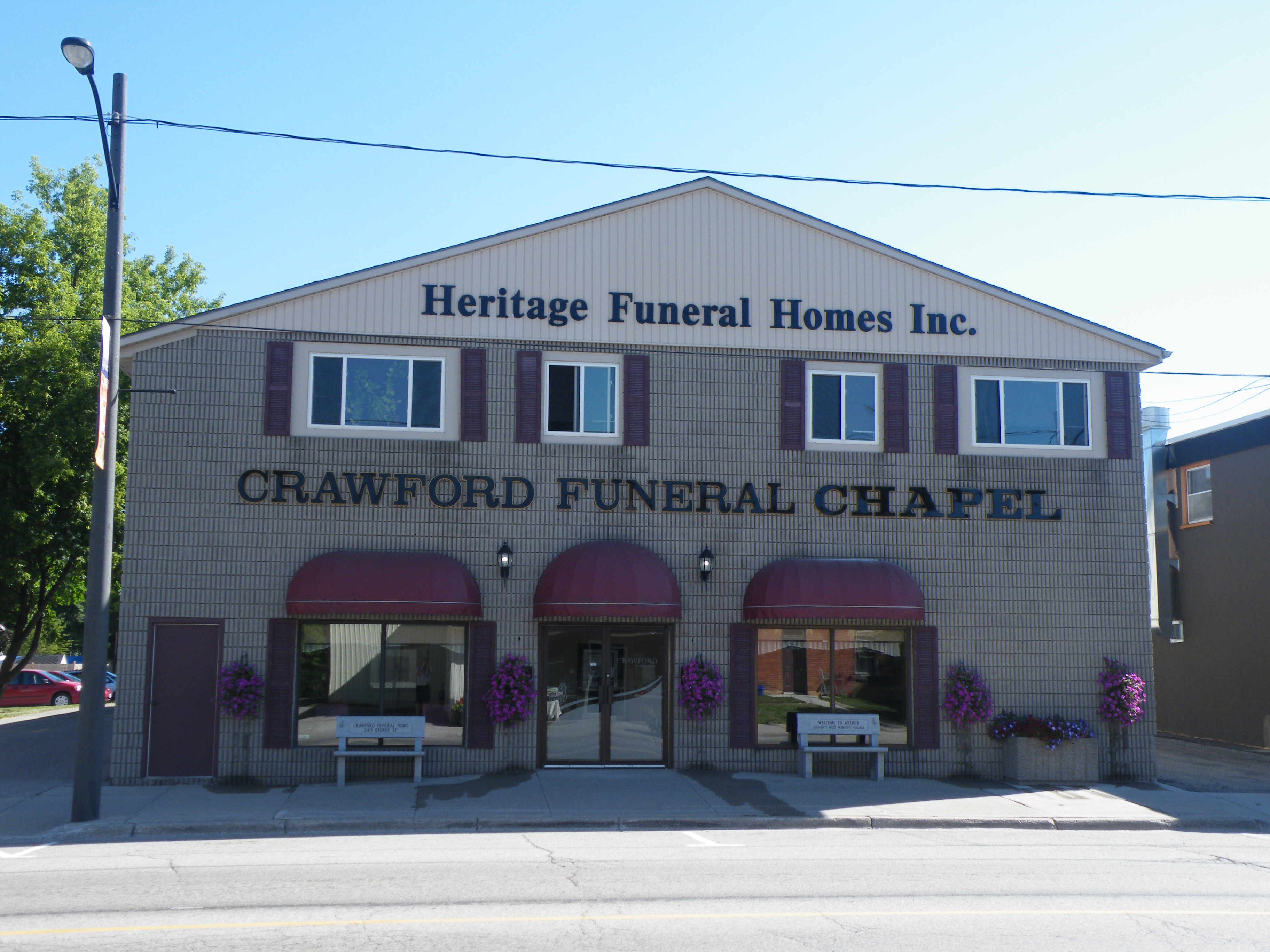 heritage funeral home drayton