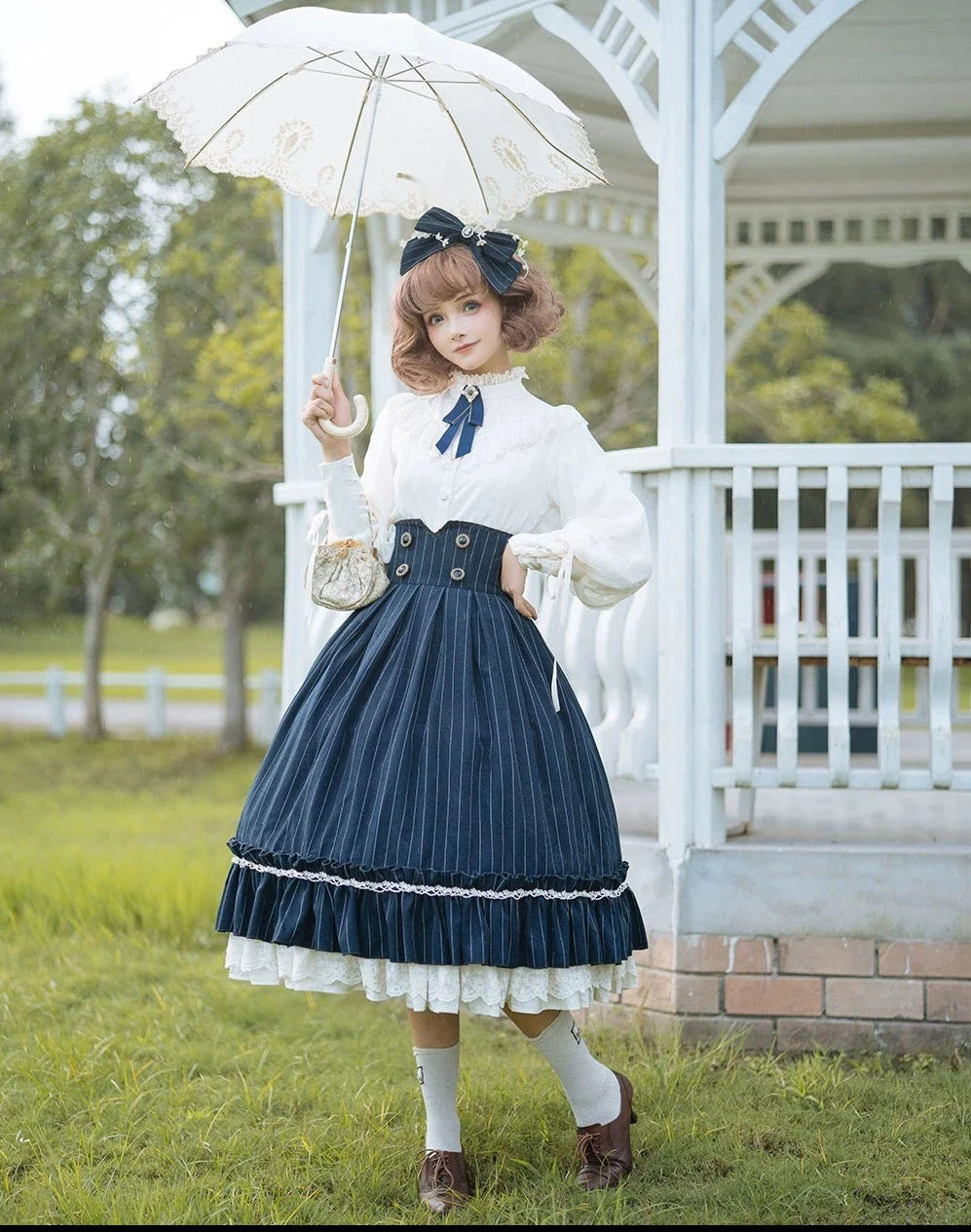 high waisted lolita skirt