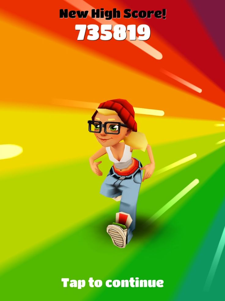 highest score for subway surfers