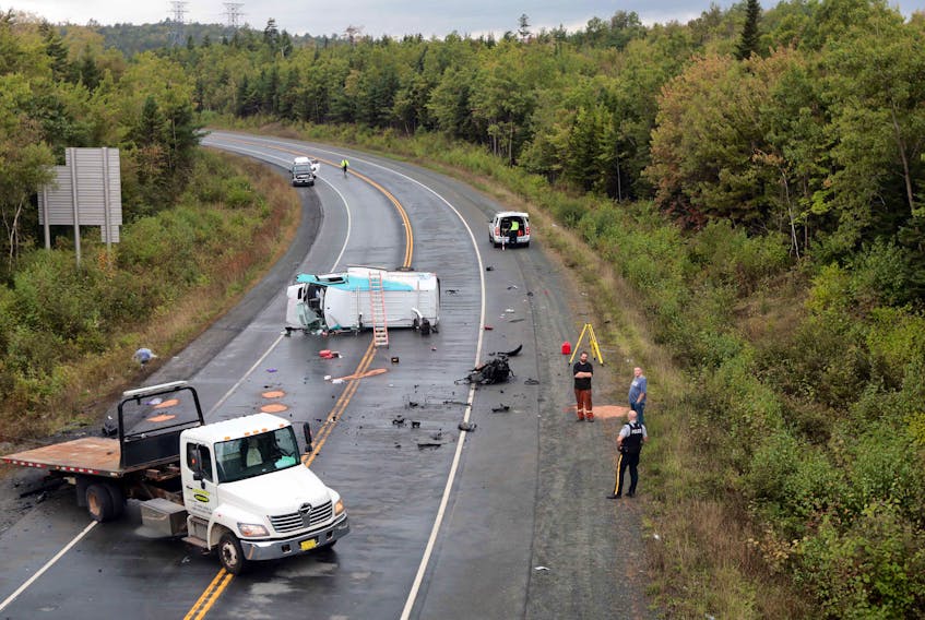 highway 107 accident today