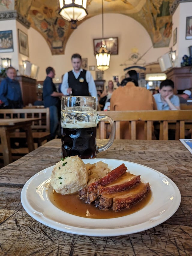 hofbrauhaus restaurant munich