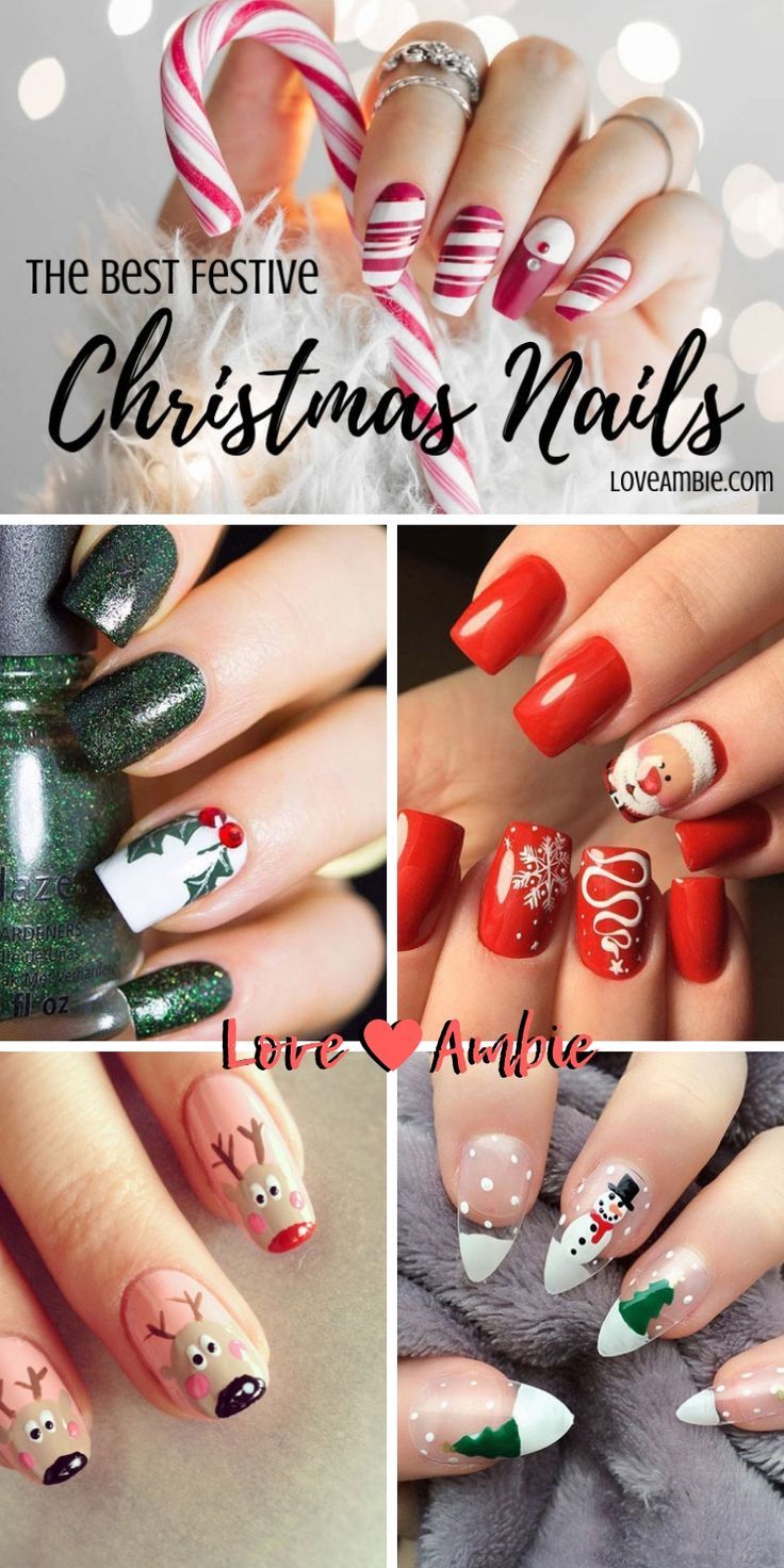 holiday nails designs 2023