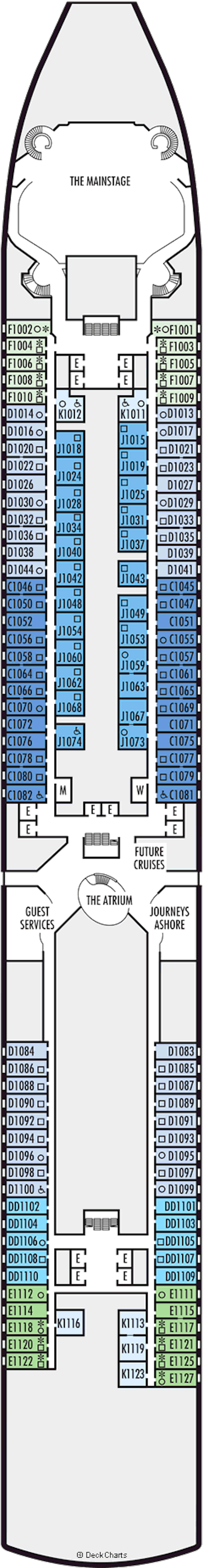 holland america deck plans noordam