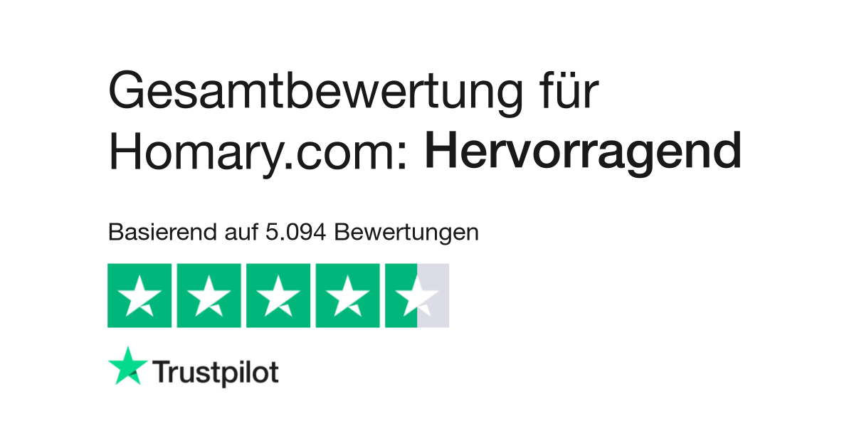 homary trustpilot