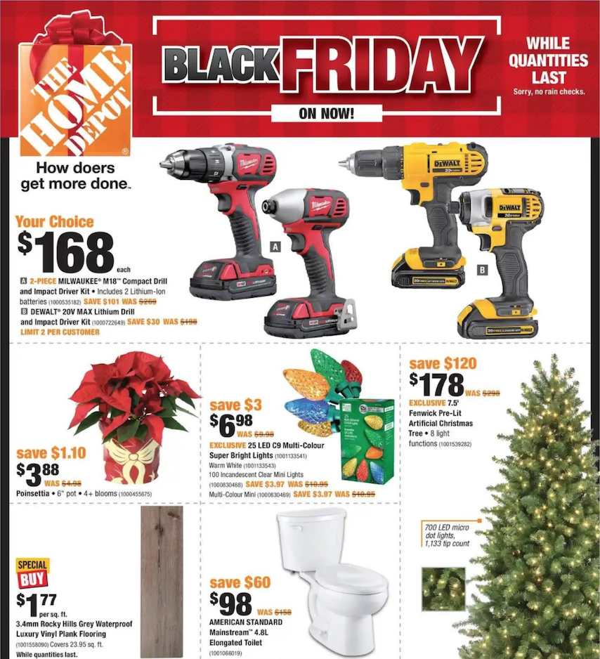 home depot canada flyers