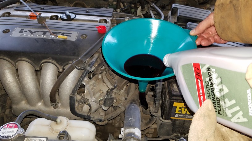 honda accord transmission fluid