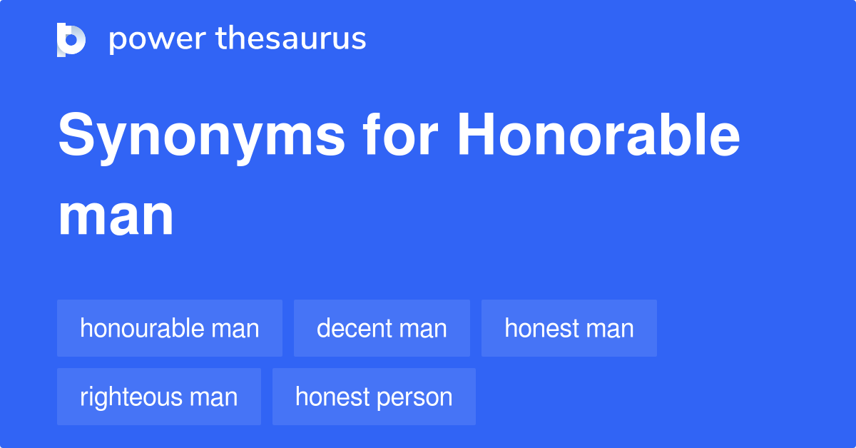 honorable synonym