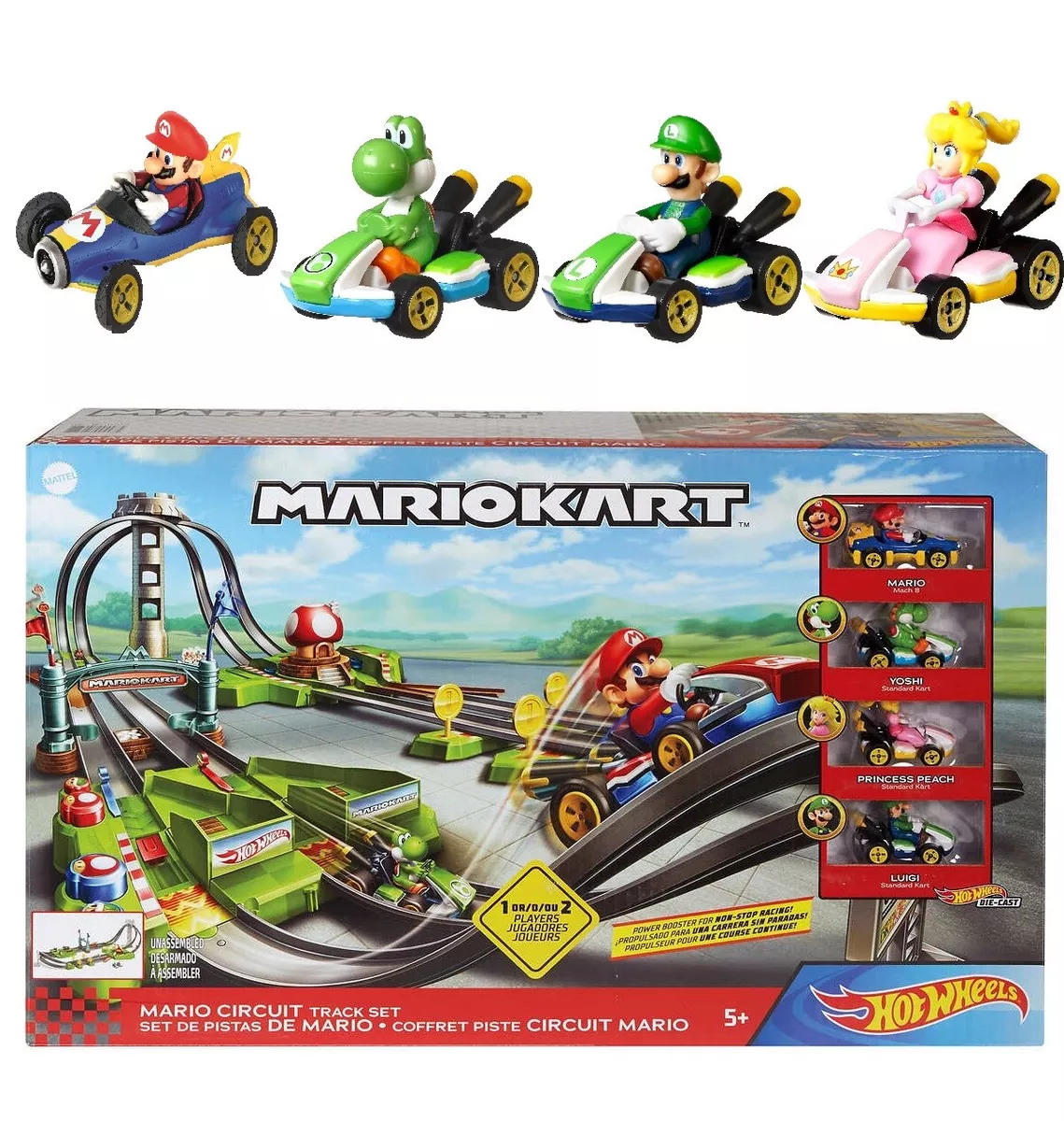 hot wheels mario track