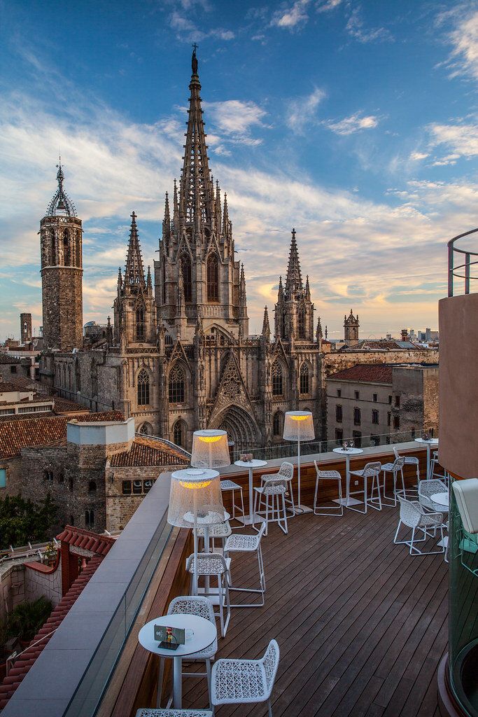 hotel colon barcelona rooftop bar menu